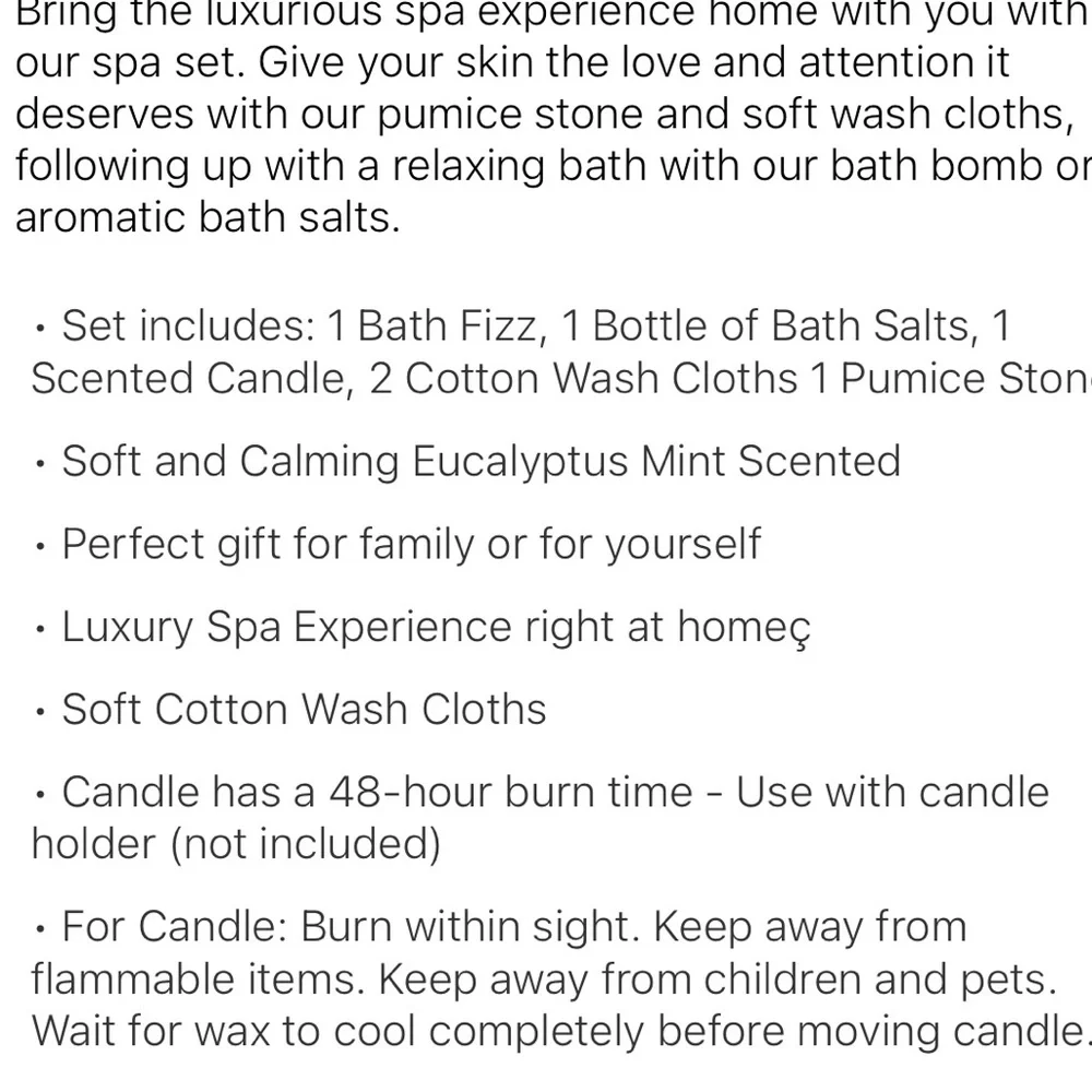 🦋2 for $25- Luxurious Spa Set for home - Picture 6 of 6